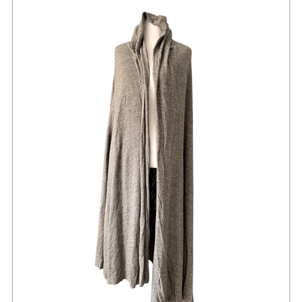 Free People Grey Duster Open Front Long Cardigan Size XS/S New NWOT